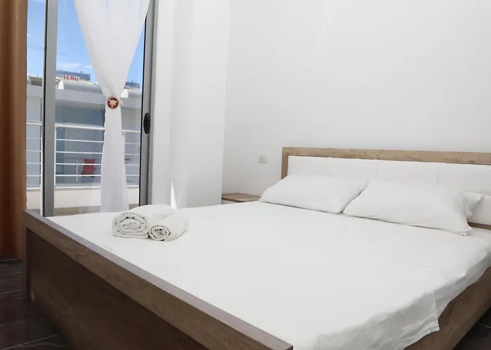 アパート Lux3 Seaview & 43' Tv Netflix Shëngjin